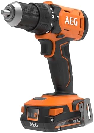 AEG - Perceuse à percussion sans fil à batterie - couple puissant...