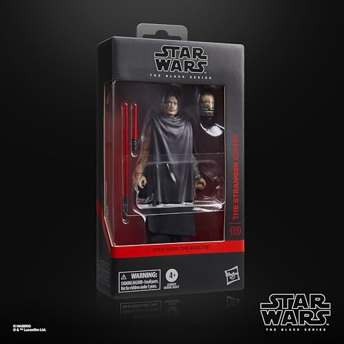 Star Wars The Black Series L'Étranger (Qimir), Figurine de Collection à l'échelle 15 cmStar Wars: The Acolyte