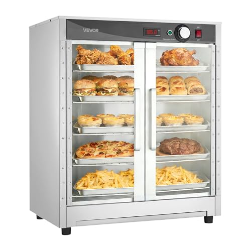 VEVOR 5-Tier Hot Box Warming Cabinet