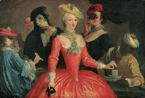 Art tableau Pietro Longhi toile élégante pour salon chic