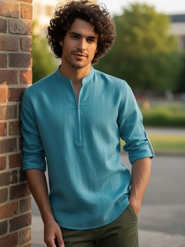 Image of Vida Loca Short Kurta for Men and Boys. (VFLX100)