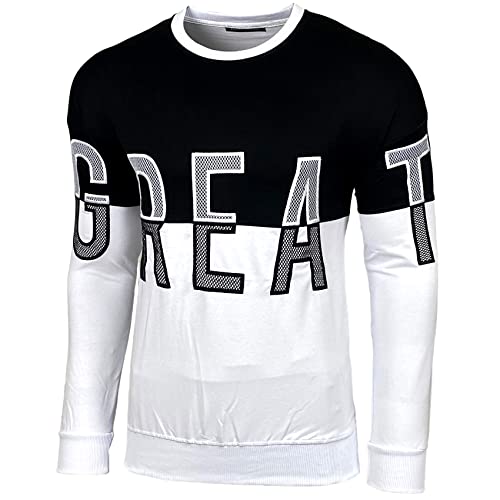 Baxboy 3764 - Sudadera con capucha para hombre (manga larga, talla XXL), color negro Cover