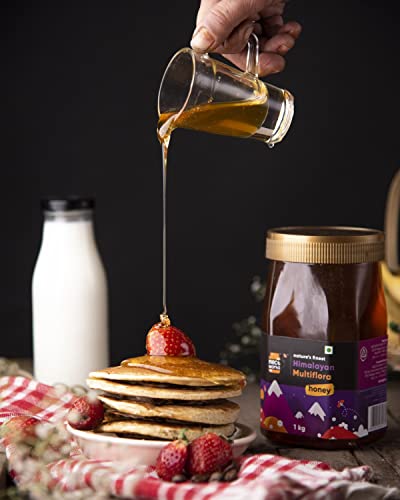 Image of NectWorks Himalayan MultiFlora Honey 1Kg | Grade A | Zero Additives | Zero Added Sugar | For a Healthy Lifestyle | Multi Flora Honey