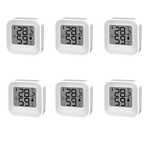 Thermometer Hygrometer 3er-Set - Digitales Raumklima Messgerät