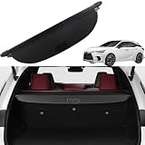 Liizoo Cargo Cover for Lexus RX350 2023 2024 2025 RX450h Accessories Rear Trunk Cover Rear Trunk Security Cover Shielding Shade, Black