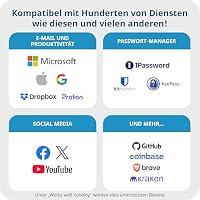 Yubico – Security Key C NFC – Schwarz – Einfacher Sicherheitsschlüssel für Zwei-Faktor-Authentifizierung (2FA), Verbindung über USB-C oder NFC, FIDO U2F/FIDO2-zertifiziert – Ansicht 4