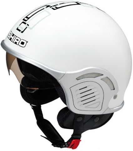 Shiro - Demi-Jet Helmet SH-482, in two colours. L Blanco perla/negro
