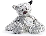 DEMDACO Giving Bear with Corduroy Ear Children's Plush Stuffed Animal Toy