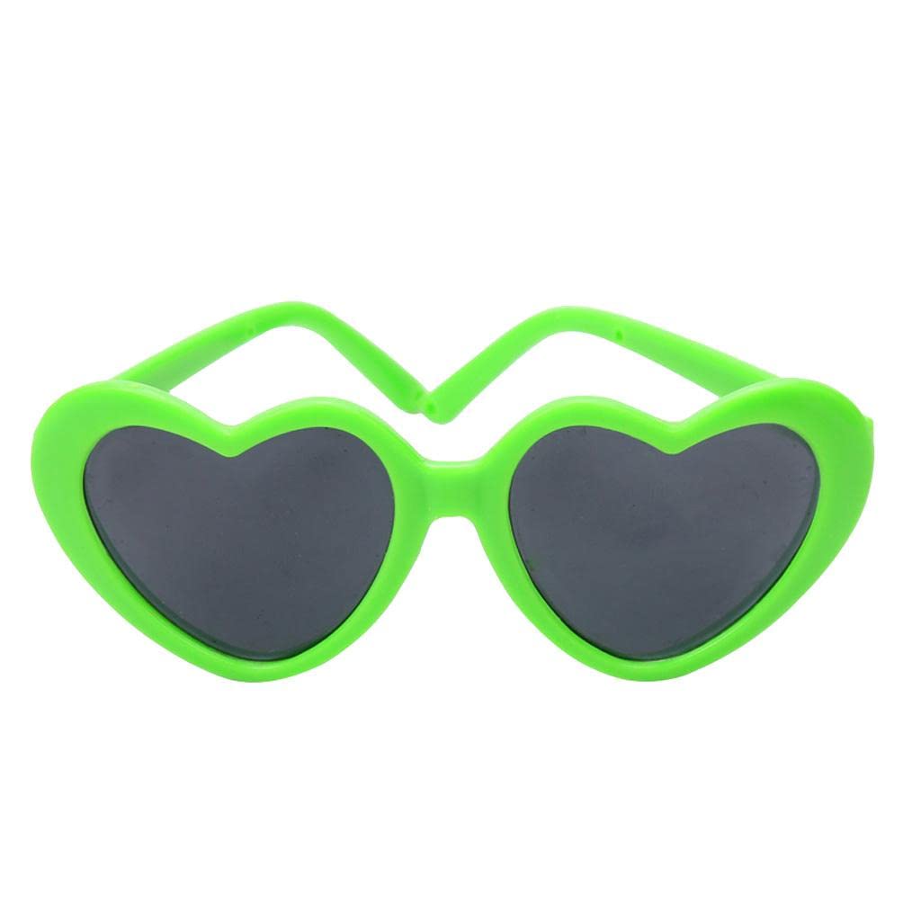 LOOM TREE® Pair of Eyewear Heart Frames Glasses for 18Inch American Doll Green | Dolls | Clothes & Accessories | Modern-picture-26
