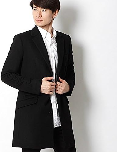 Amazon テットオム Tete Homme アンゴラカシミヤビーバーカバードコート ブラック 7 Ll コート ジャケット 通販