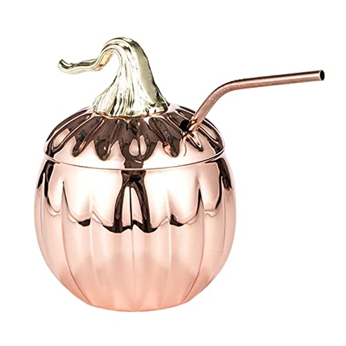 LOOM TREE® Creative Juice Drinkware Mug for Party Gifts Cup with Straw Kitchen, Dining & Bar | Glassware