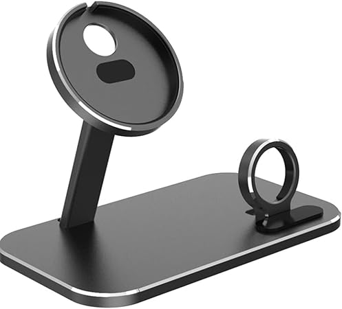 bhvxw 2in 1 charging dock stand for phone desktop holder for watch charger stand color d