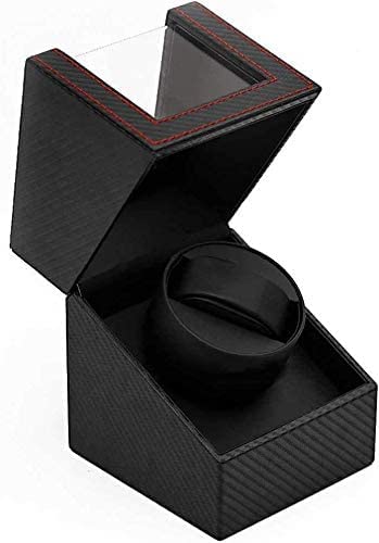 OUTLETISSIMO® Watch Winder Carica Orologi Automatici Espositore Nero in Eco...