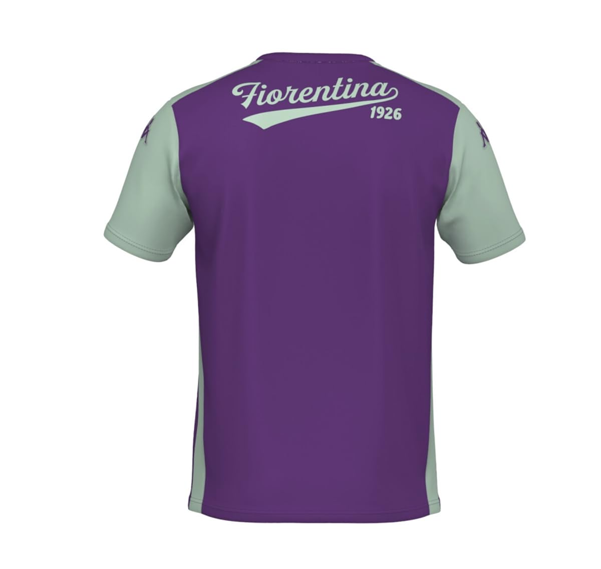 Kappa - T-Shirt, Uomo, Cotone, Calcio, Modello: Aybat 8 Fiorentina