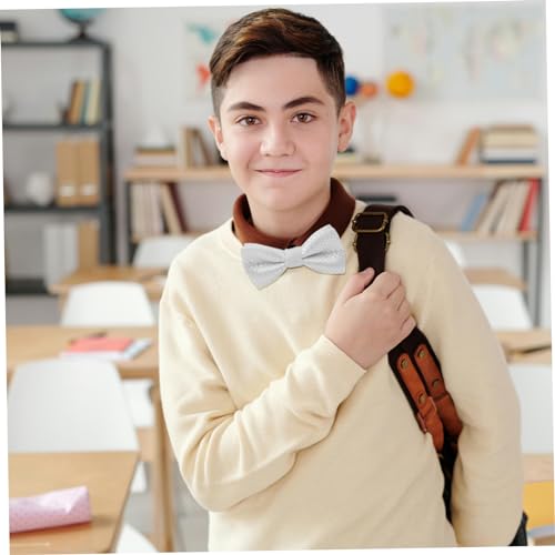 Adjustable Pre Tied Bow Tie for Boys for Weddings Parties and Dress Up Chic and Safe Design for Daily Wear and Special Occasions4