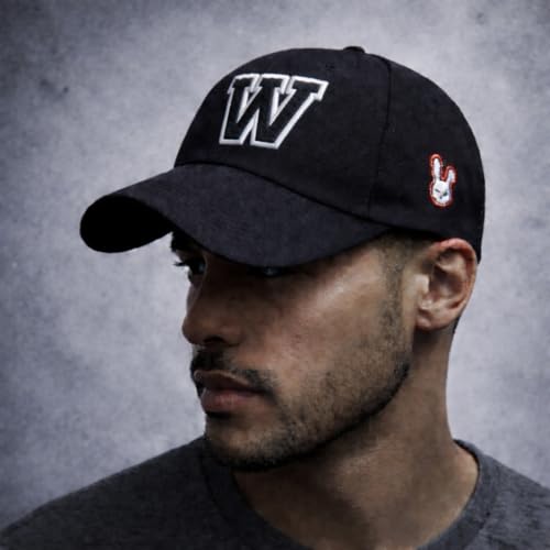 Image of BE SAVAGE Alphabet Printed Cap for Men and Women Stylish Adjustable Baseball Cap Casual Summer Wear