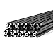 10 Pack ZYLtech Black 2020 T Slot Aluminum Extrusion for 3D Printer and CNC - 10X 1M