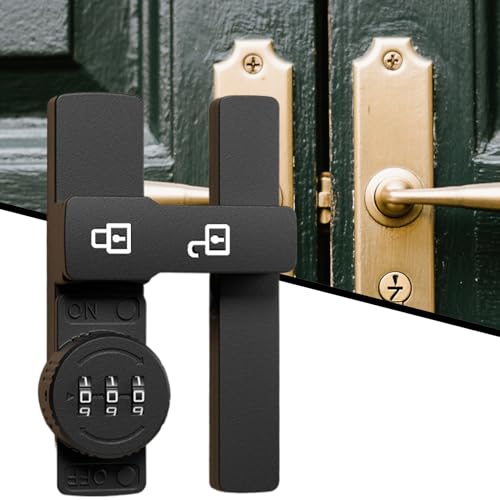 Serrure de sécurité pour dortoir Teksome code pour armoire et placard - 4