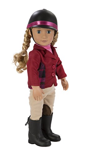 Our Generation Doll By Battat- Lily Anna 18" Deluxe Posable Equestrian Horse Riding Doll With Book & Accessories- For Ages 3 & Up #TOP2