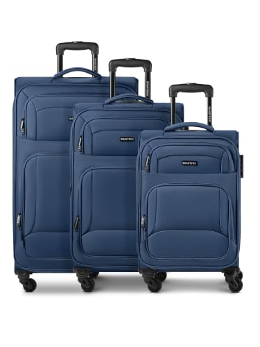 Pactastic GmbH — SMARTBOX Weichgepäck Koffer-Set 3-teilig für Damen & Herren