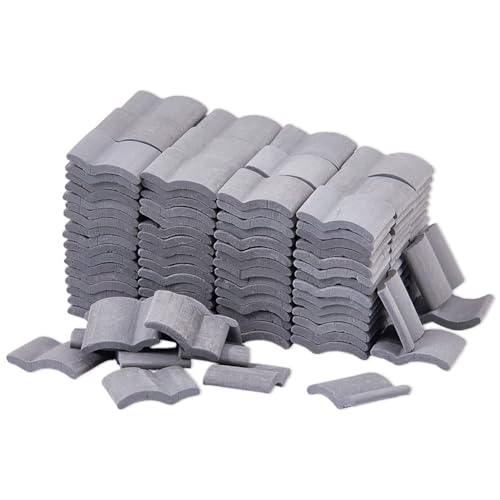 Mini tuiles de toit pour maison de poupée et décors de jardin