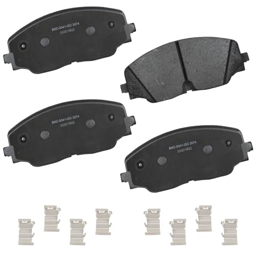 Image of Bendix Premium SBC2074 Ceramic Front Brake Pads for Volkswagen Atlas 2024-2018, Atlas Cross Sport 2024-2020, Teramont 2019