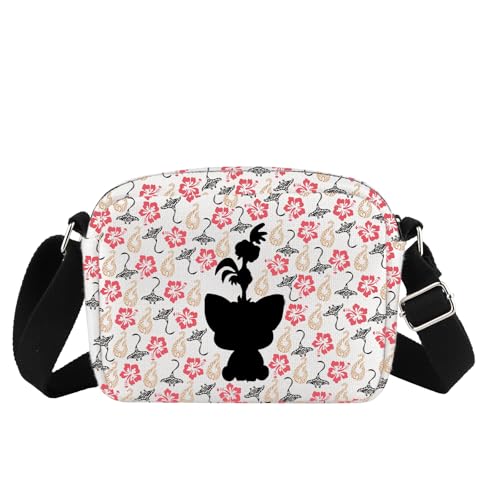 VAMSII P and H Crossbody Bag M Inspired Gift Polynesian Princess (P H HCB)