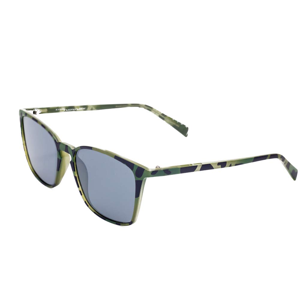 Italia Independent Unisex Adults’ 0037-035-000 Sunglasses, Green (Verde), 52