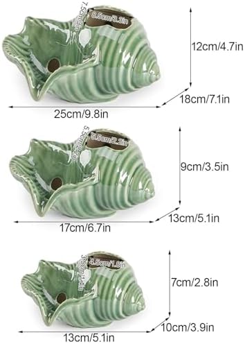 Pond Spitters for Small Ponds - Automatic Water Circulation Fountains, Garden Decor Ornaments for Koi Ponds & Water Gardens (6.7"x5.1"x3.5") - Enhance Your Outdoor Oasis