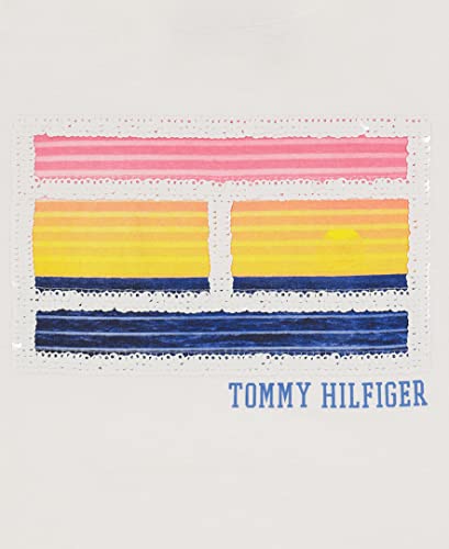 Image of Tommy Hilfiger Girls Sequin Flag Tee (Big Kids)