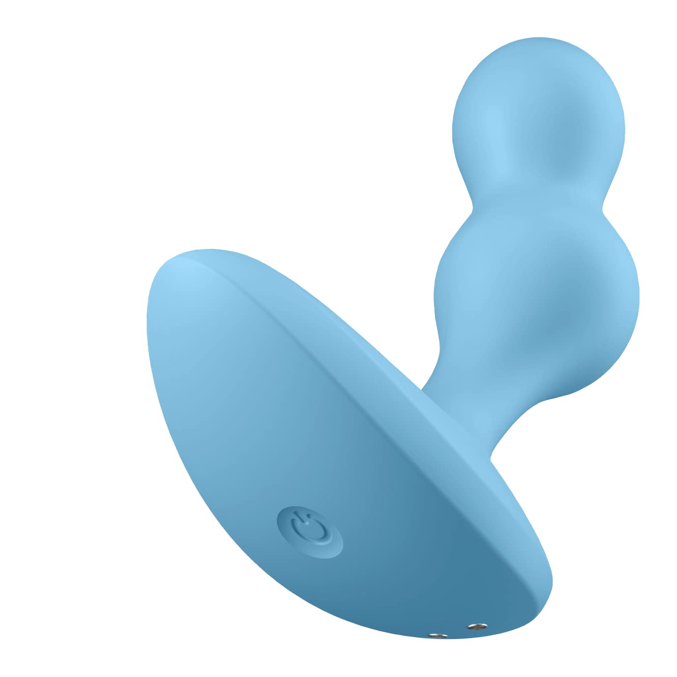 Satisfyer Deep Diver Connect App Tapón anal Bluetooth | Con control por app | Silicona | Impermeable (IPX7) | Masaje prostático para hombres y mujeres | Pequeño y discreto | Color: Azul