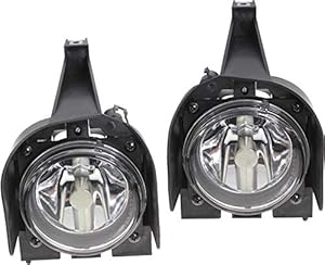 Garage-Pro Fog Light Set of 2 Compatible with 1999-2001 Ford Explorer, Fits 2001 Ford Explorer Sport Front, Driver and Passenger Side