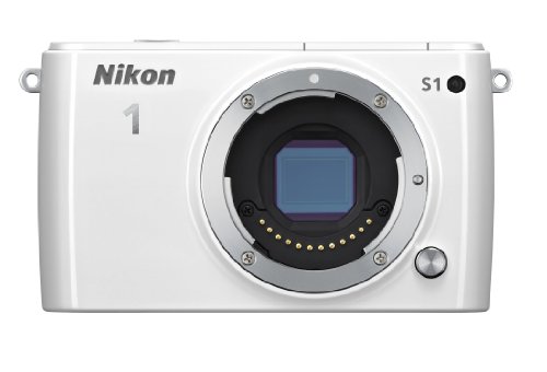 Nikon ミラーレス一眼 Nikon 1 S1 ボディー ホワイト N1S1WH