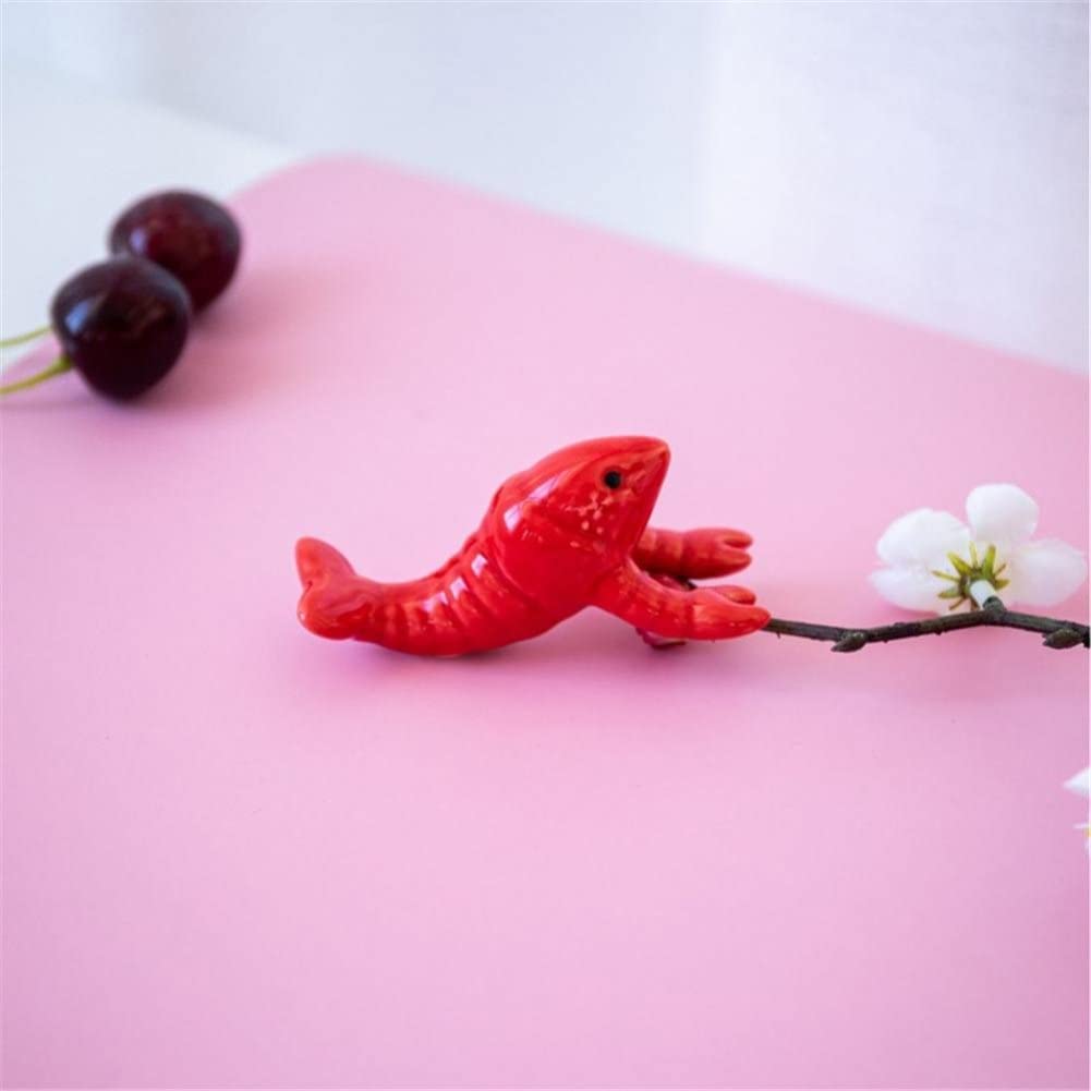 Porta di Bacchette in Ceramica Porta a Forma di Pesce a Forma di Pesci a Forma di Pesce Grazioso Tapsticks Tappeti Cucina Utensili Cucina