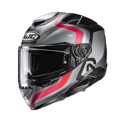 Image of HJC RPHA 72 Ernem Motorcycle Helmet, Red MC1SF Full Face Premium Composite Shell (S)