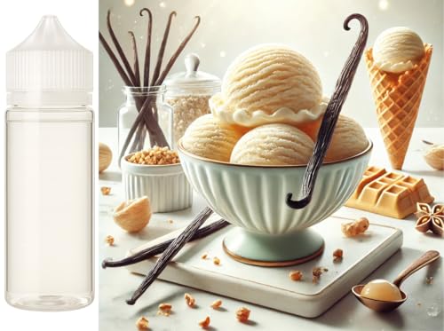 Glace vanille arôme concentré Sasami 100 ml e-liquide diy liquide vegan