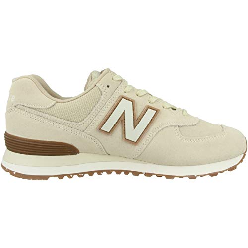 Image of New Balance Men's 574 V2 Premium Sneaker, Bone /Turtledove, 7.5 M