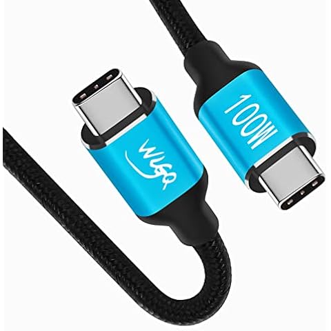 Cable USB C a USB C PD100W 5A de carga rápida Cover