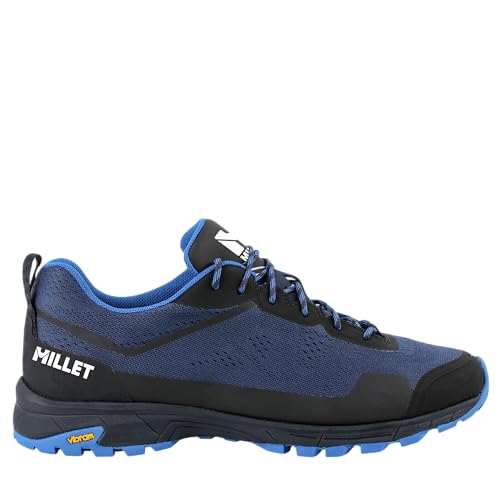 MILLET Hike Up M, Chaussures de Randonnée Basses Semelles Vibram Légères - Homme, Bleu, 42 EU