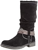 Weiches Leder Lurchi Damen LIA-TEX Hohe Stiefel, Schwarz (Black 21), 36 EU