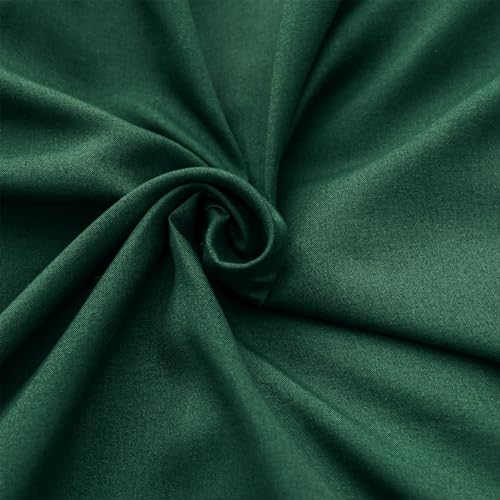 Image of weigelia Queen Comforter Set Boho Emerald Green Comforter with 2Pillowcases Soft Microfiber Dark Green 3 Piece Bedding Comforter Set for All Season