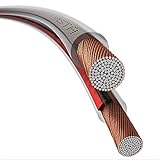 (AMPLIA GAMA DE USO): este cable de altavoz se puede utilizar para cualquier aplicación de audio doméstica o de estudio. Puede configurar cualquier estéreo de audio, cine en casa con TV, sistema de sonido envolvente e incluso un automóvil