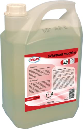 Détartrant anti-calcaire machine lave-vaisselle ORLAV 5L pour éliminer le tartre