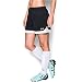 Under Armour Women's Maquina Shorts, Black (001)/White, Small