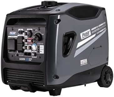 Pulsar G450RN, 4500W Super Quiet Portable Inverter Generator with Remote Start & Parallel Capability, RV Ready, CARB Compliant