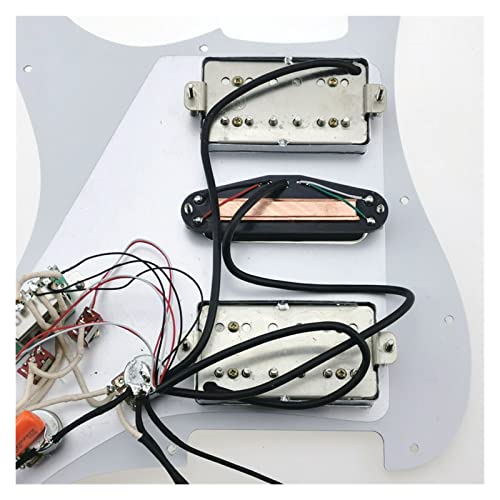 Guitare Humbucker Stratocas Type de 7-Way Convertisseur de tir à Push-Push-Push-Push Multifonctionnel Pickguard Guitare… - Les Beatles, Paul McCartney, John Lennon, RIngo Starr, George Harrison Guitare Humbucker Stratocas Type de 7-Way Convertisseur de tir à Push-Push-Push-Push Multifonctionnel Pickguard Guitare… – Image 5