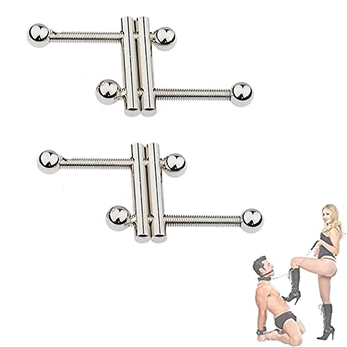 Iron-Story Pinces à lait en acier inoxydable argentées modernes