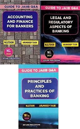 Guide To Jaiib Legal Aspects, Principles Of Banking &amp; Accounting: Set Of 3 Books 16th Ed