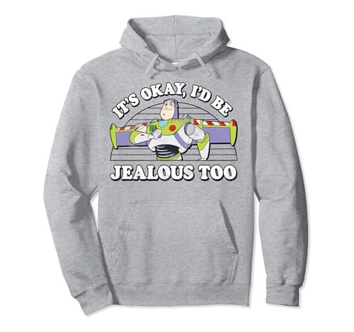 Hoodie Buzz Toy Story Disney Pixar avec sweat à capuche imprimé humour