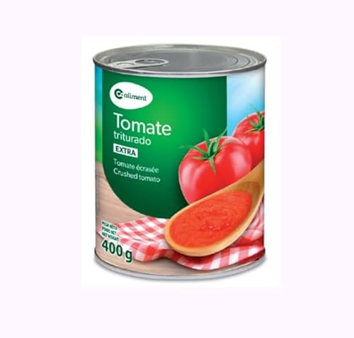 Tomate Triturado Extra, Zerkleinerte Tomaten, 400g Dose, 4er Pack